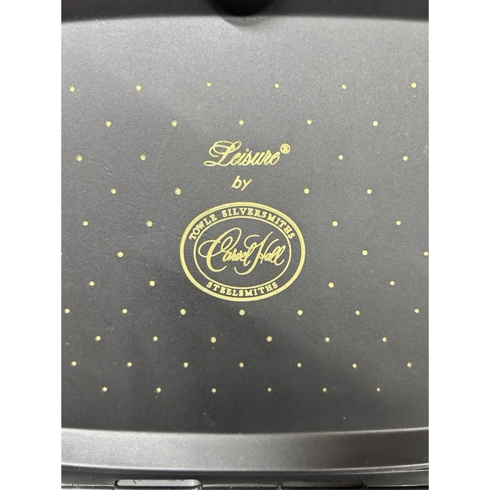 Carvel Hall 7 Pc. Stainless Steel Knife Set With Case
